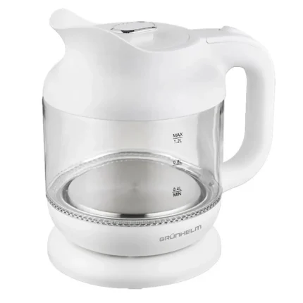 Електричний чайник Grunhelm EKG-25010 W 1.2л.1630Вт.(скло)