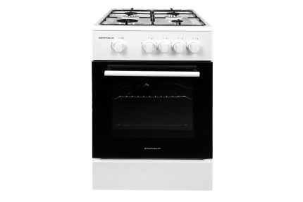 Плита газова Grunhelm G4F-5600 W 50см біл.