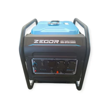 Бензогенератор Zegor Din-Open-6000 6.0кВт220В інв