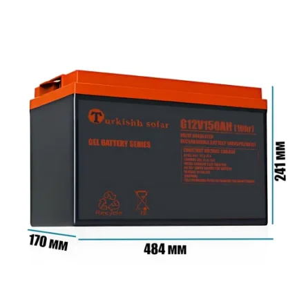 Акумулятор Solar Battery АКБ Gel-150-12 12V