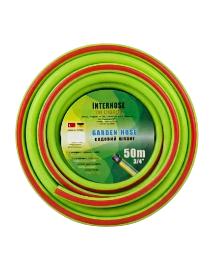 Шланг 3/4 поливальний TM Dibrov50м(зел.метеор)