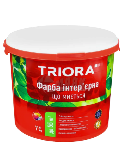 Водоемульсія Triora інтер'єрна миється 7.0 кг