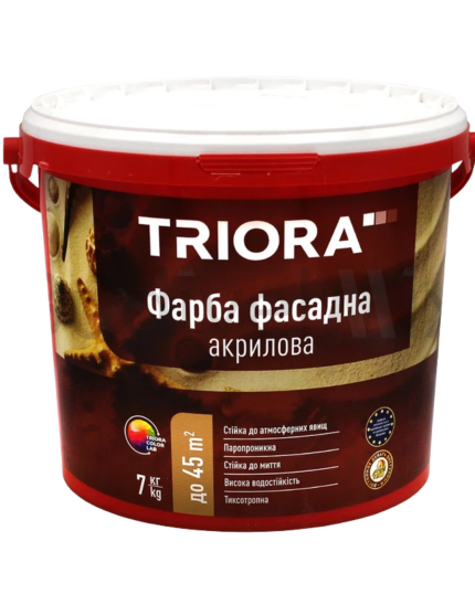 Водоемульсія Triora фасад акрилова 7.0 кг