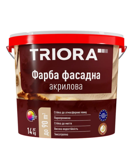 Водоемульсія Triora фасад акрилова 14.0 кг