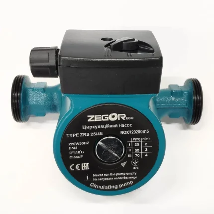 Насос Zegor ZRS-25/4E Eco циркул.