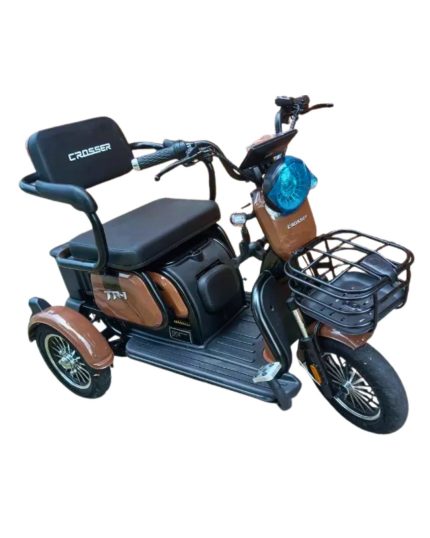 Електротрайк Електроскутер триколісний Crosser TR-1 PRO 1200Вт 72V 24Ah