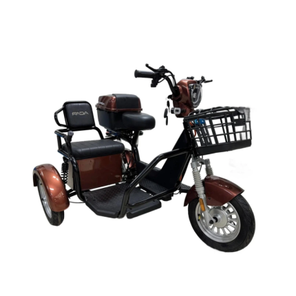 Електротрицикл FADA RAZOM 1200W Кавовий